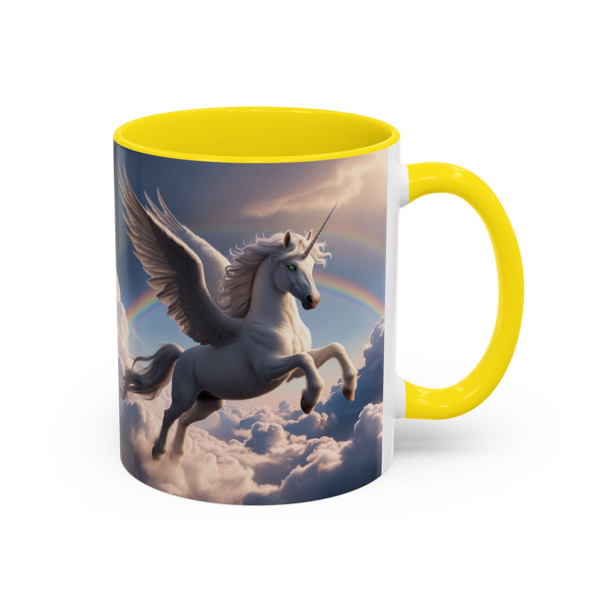 Unicorn Coffee Mug: Enchanted Alicorn, Mythical Creature, Fairytale Gift (Pink)