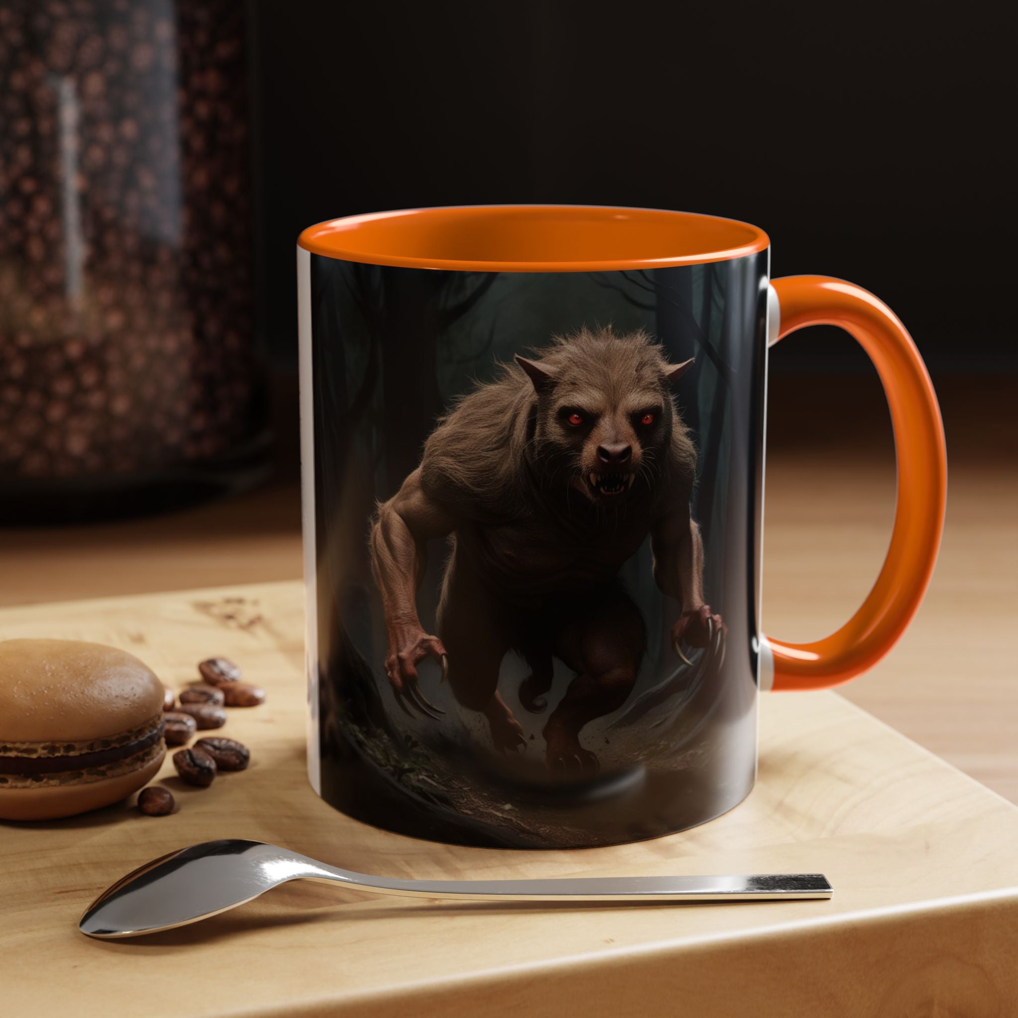 Chupacabra Coffee Mug: Supernatural Beast, Mexican Folklore Gift, Mythical Canine Cryptid