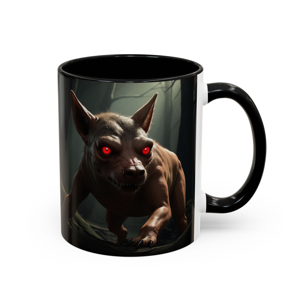 Chupacabra Coffee Cup Supernatural Beast, Mexican Folklore Gift, Mythical Canine Cryptid