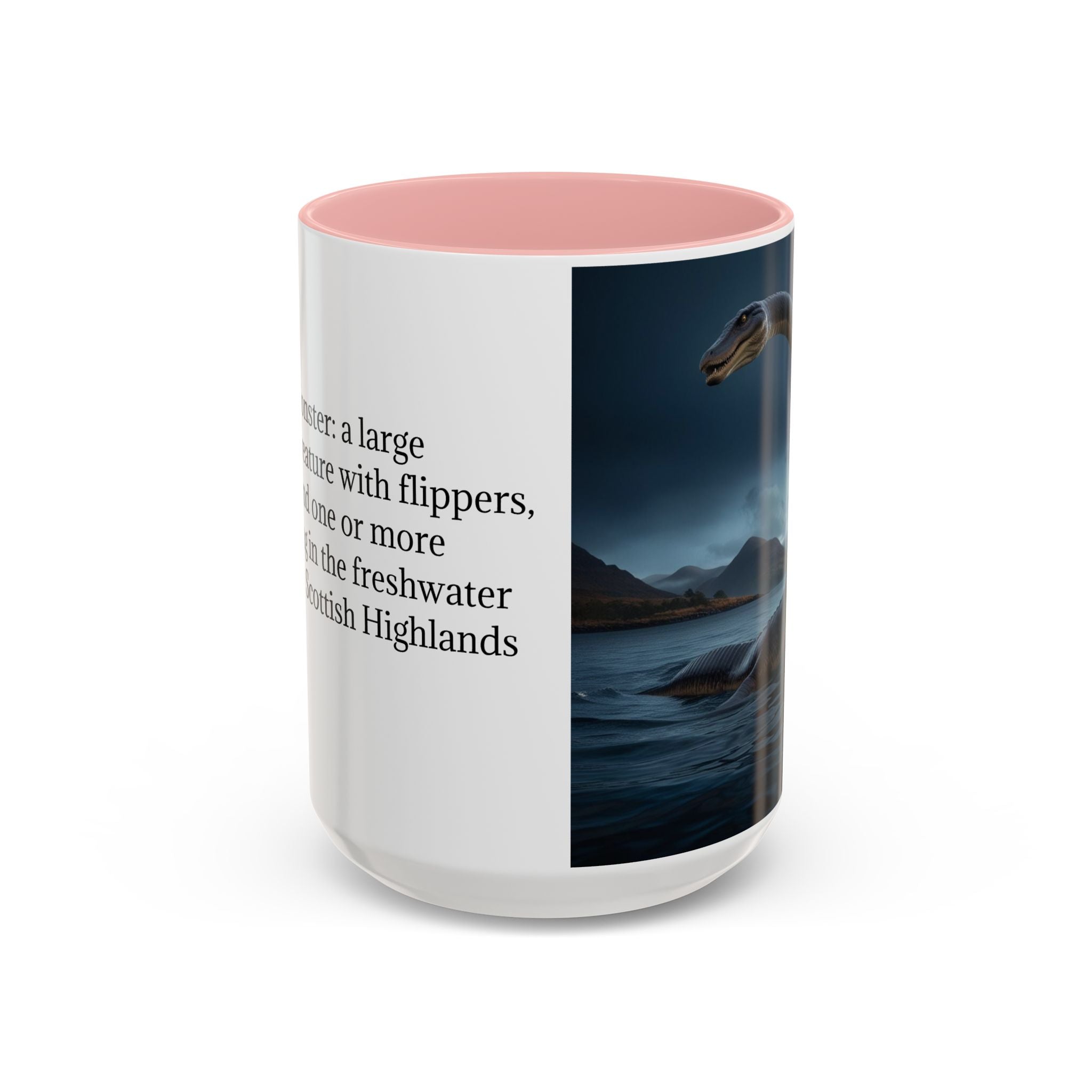 Loch Ness Monster: Nessie Coffee Cup, Legendary Sea Creature, Plesiosaurus Gift
