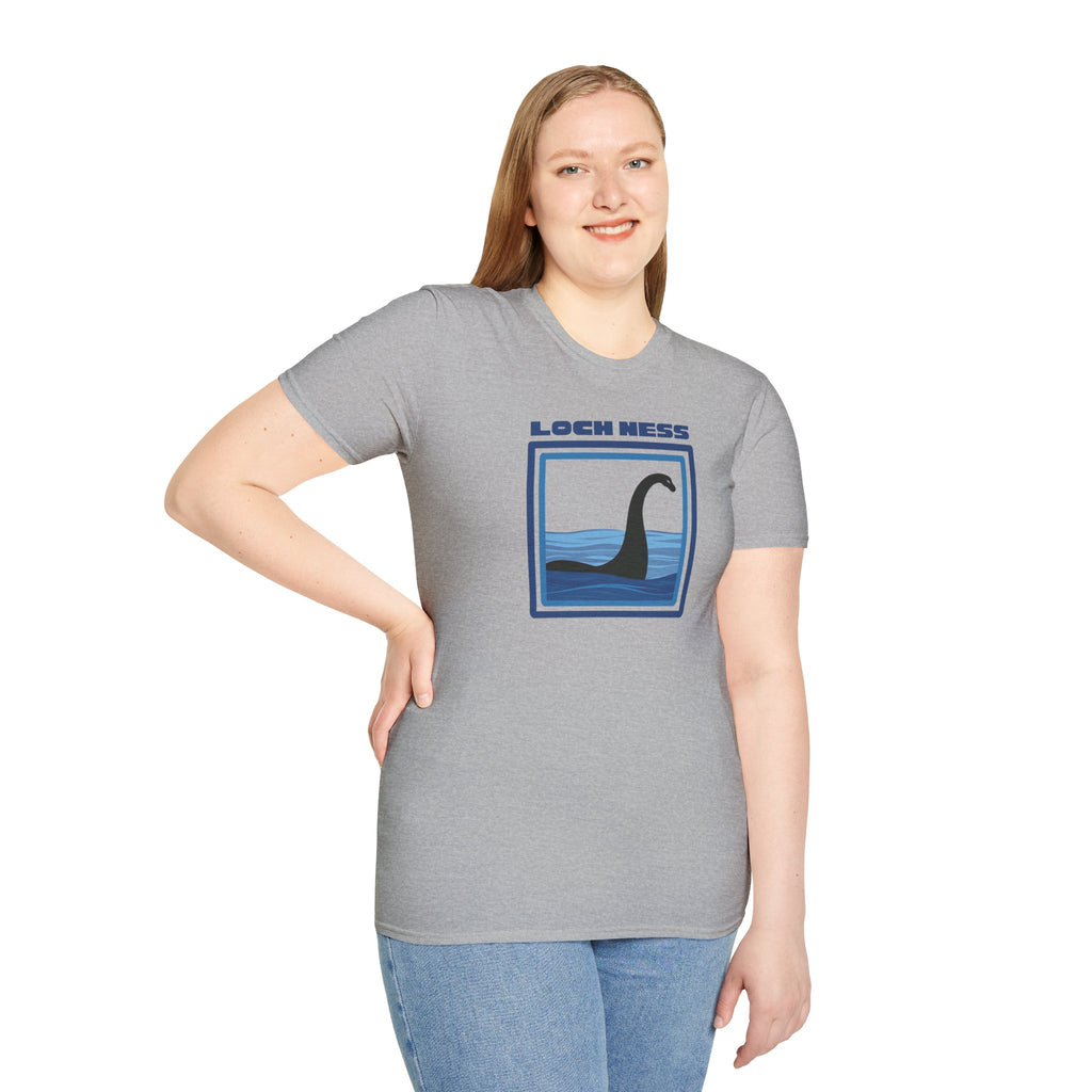 Loch Ness Monster Shirt: Nessie Tshirt, Legendary Creature, Plesiosaurus Graphic Tee