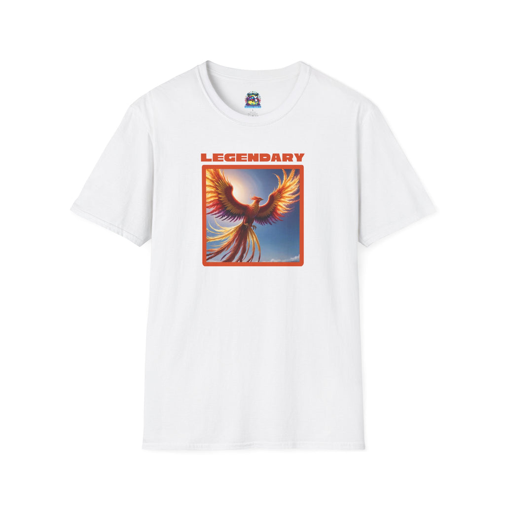 Phoenix Shirt: Legendary Bird Graphic Tee, Phoenix Rising, Mythical Creature Tshirt