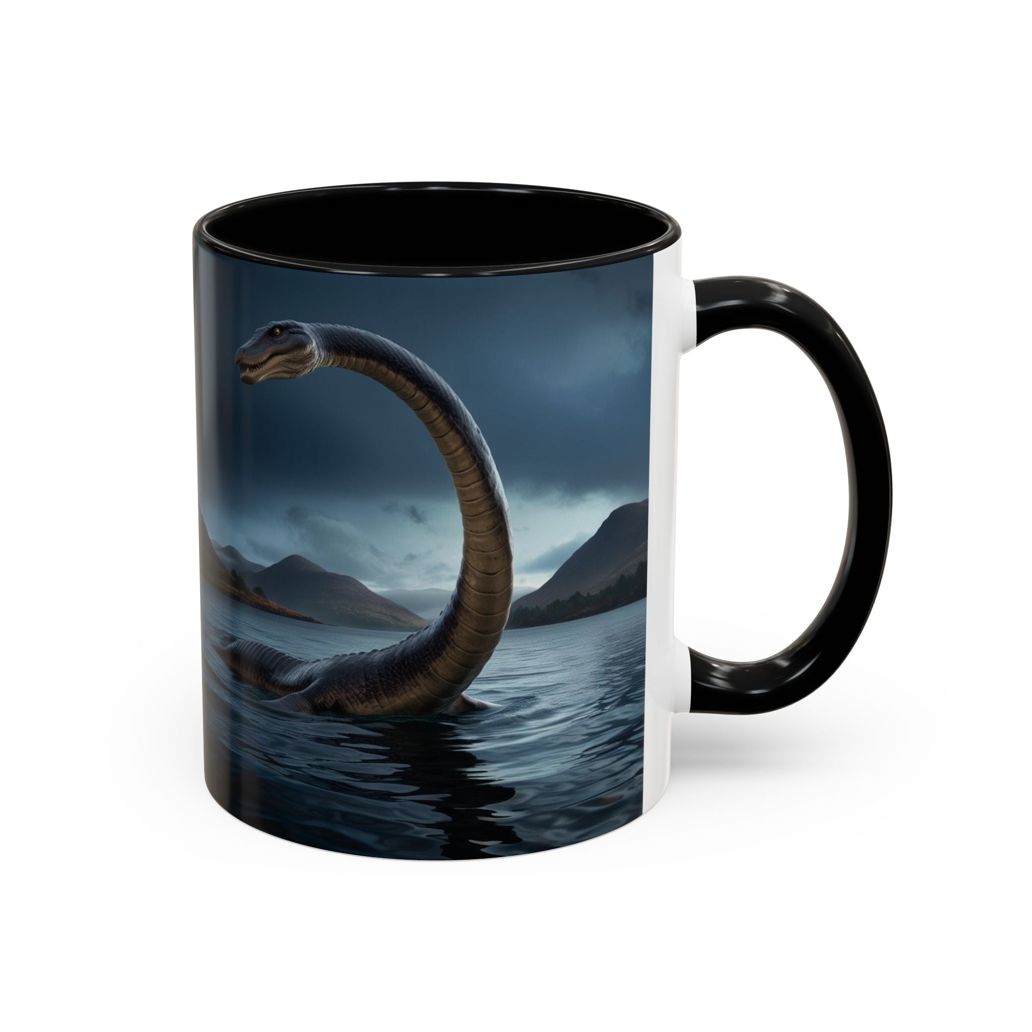 Loch Ness Monster: Nessie Coffee Cup, Legendary Sea Creature, Plesiosaurus Gift