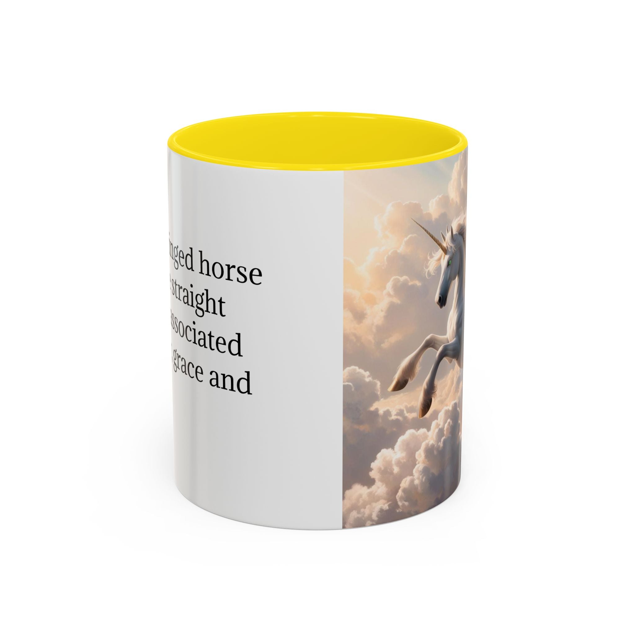 Unicorn Coffee Cup: Enchanted Alicorn Mug, Legendary Creature, Fairytale Gift