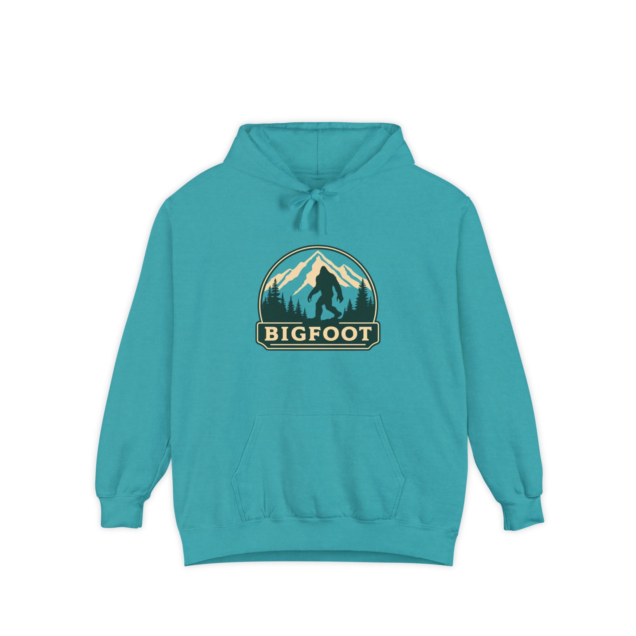 Sasquatch Hoodie - Comfort Colors® | Bigfoot Sweatshirt, Hiking Gift for Nature Lovers, Cozy Unisex Pullover