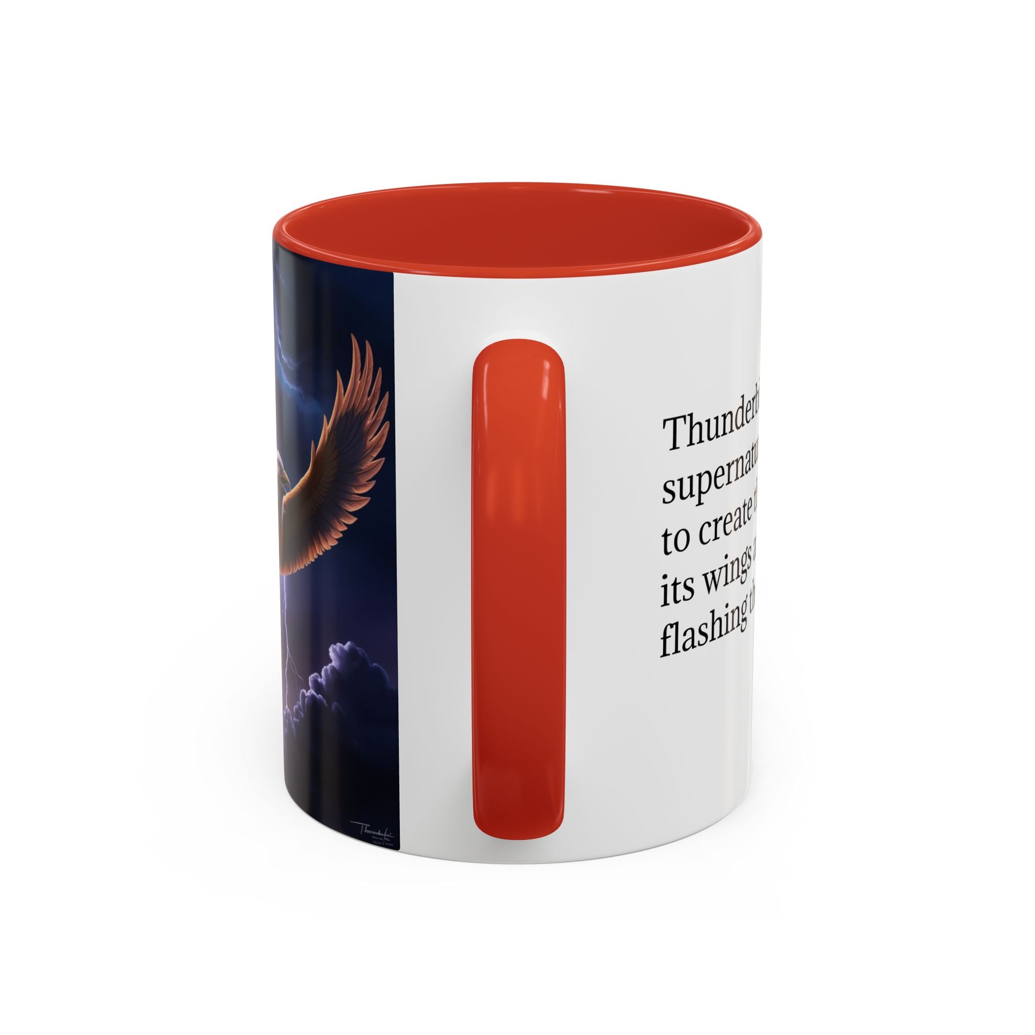 Thunderbird Coffee Mug: Native American Spirit Animal, Southwest Folklore