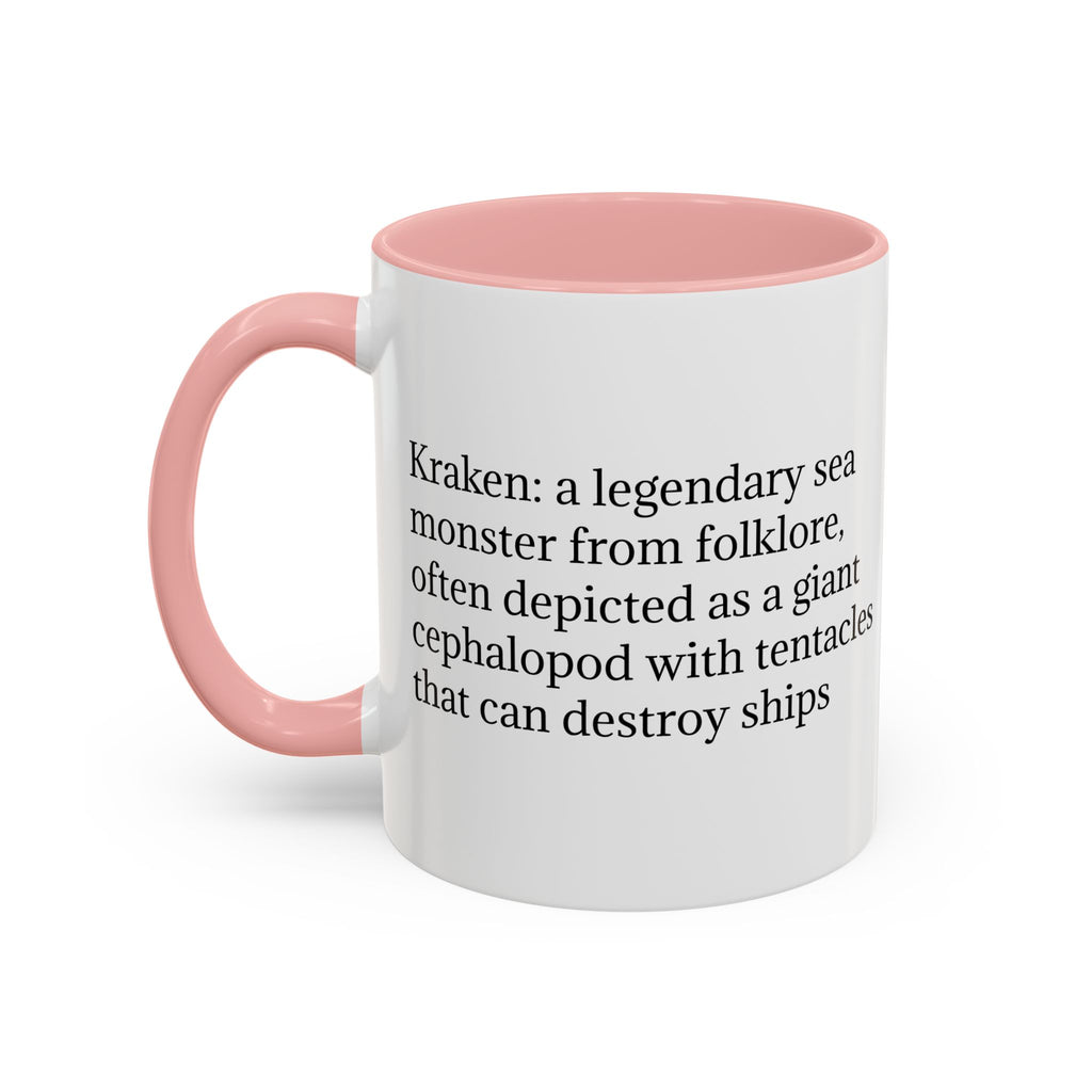 Kraken Coffee Mug: Giant Squid Coffee Cup, Legendary Monster, Nautical Gift