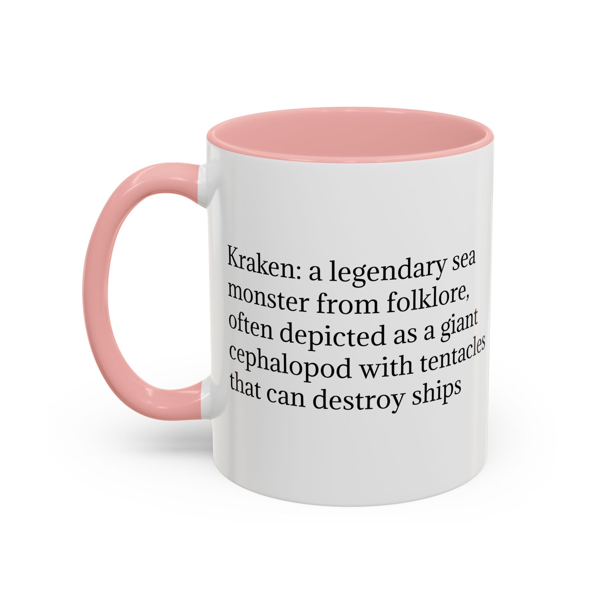 Kraken Coffee Mug: Giant Squid Coffee Cup, Legendary Monster, Nautical Gift