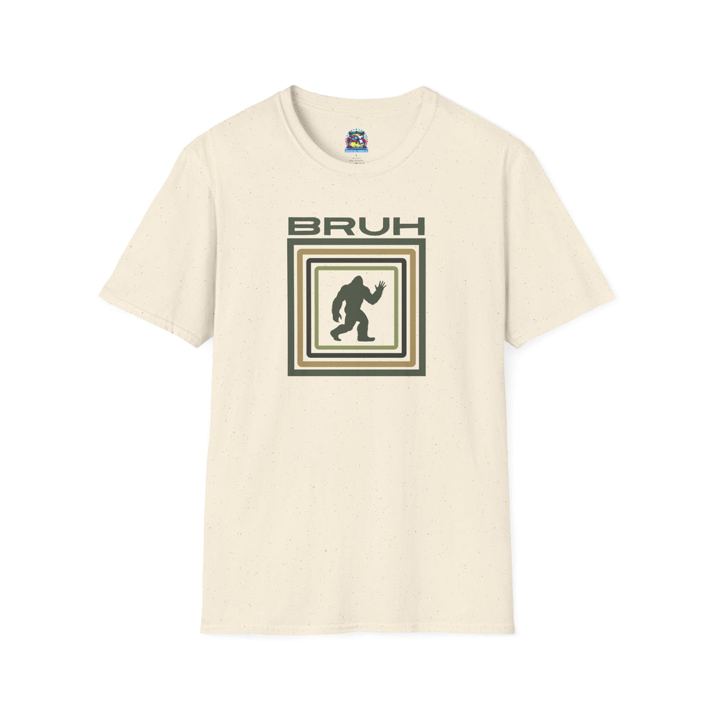 Bigfoot Graphic Tee: Sasquatch Shirt, Bruh, Mythical Cryptid, Soft Cotton T-Shirt