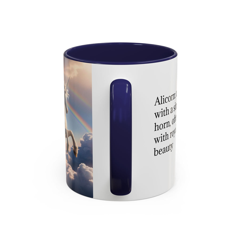 Unicorn Coffee Mug: Enchanted Alicorn, Mythical Creature, Fairytale Gift (Pink)