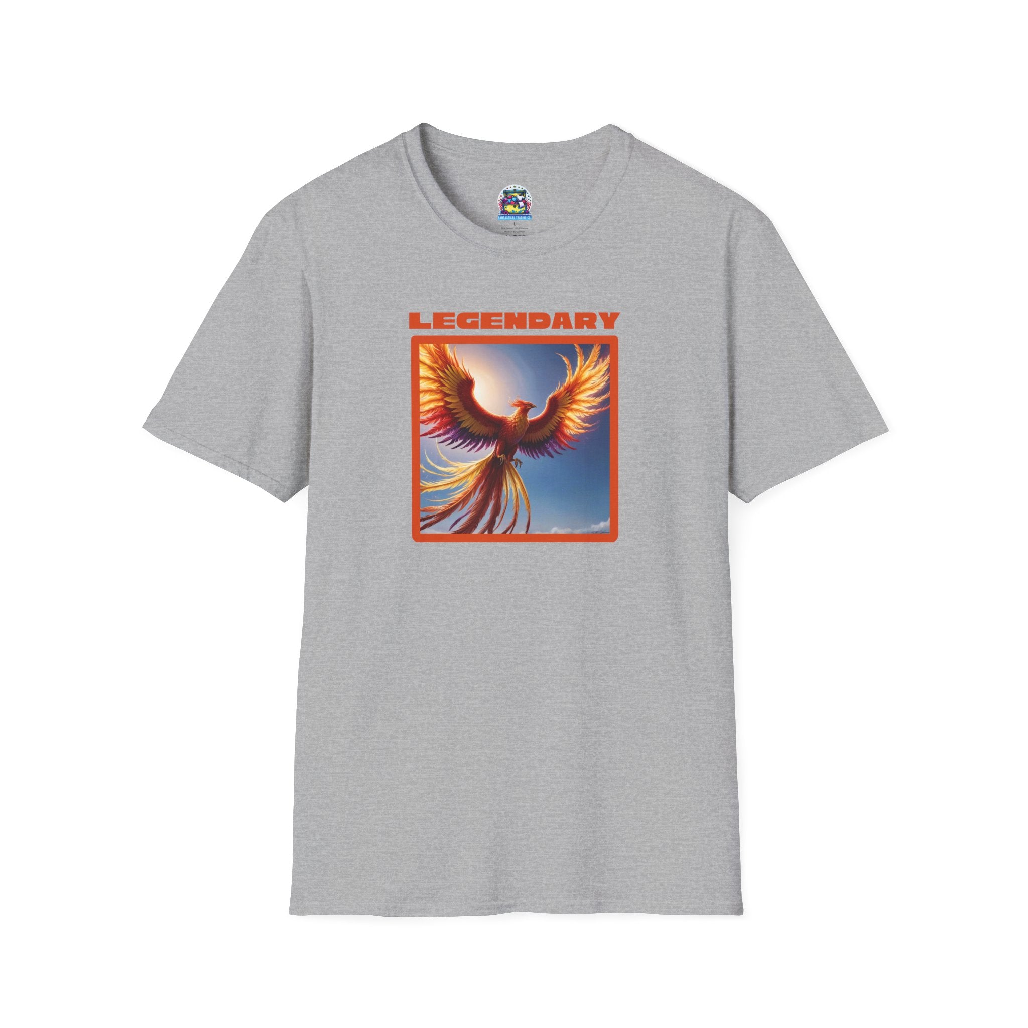 Phoenix Shirt: Legendary Bird Graphic Tee, Phoenix Rising, Mythical Creature Tshirt
