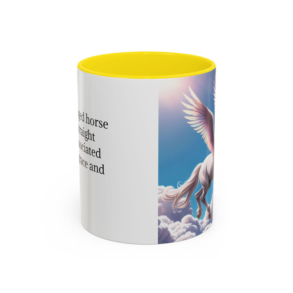 Unicorn Coffee Cup: Fantasy Alicorn Mug, Legendary Creature, Enchanted Gift (Purple)