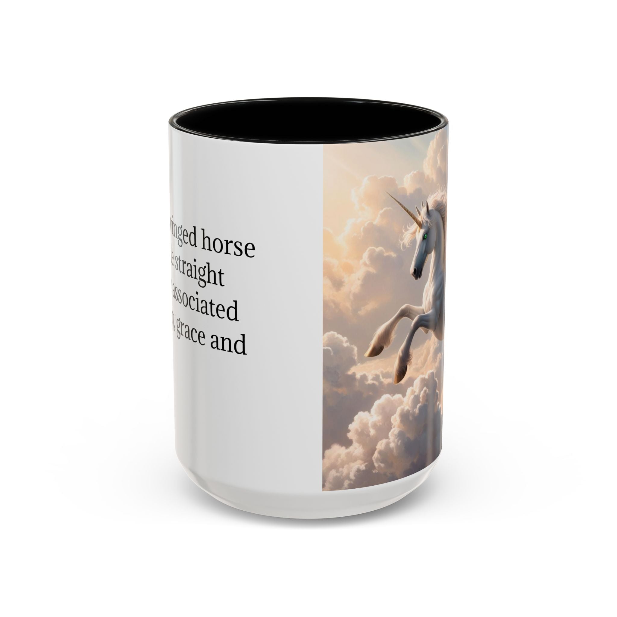 Unicorn Coffee Cup: Enchanted Alicorn Mug, Legendary Creature, Fairytale Gift