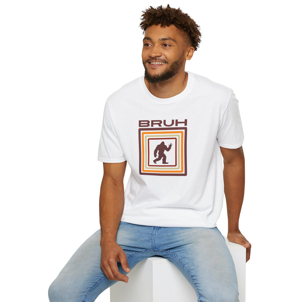 Bigfoot Shirt: Sasquatch Graphic Tee, Bruh, Soft Cotton T-shirt, Legendary Creature
