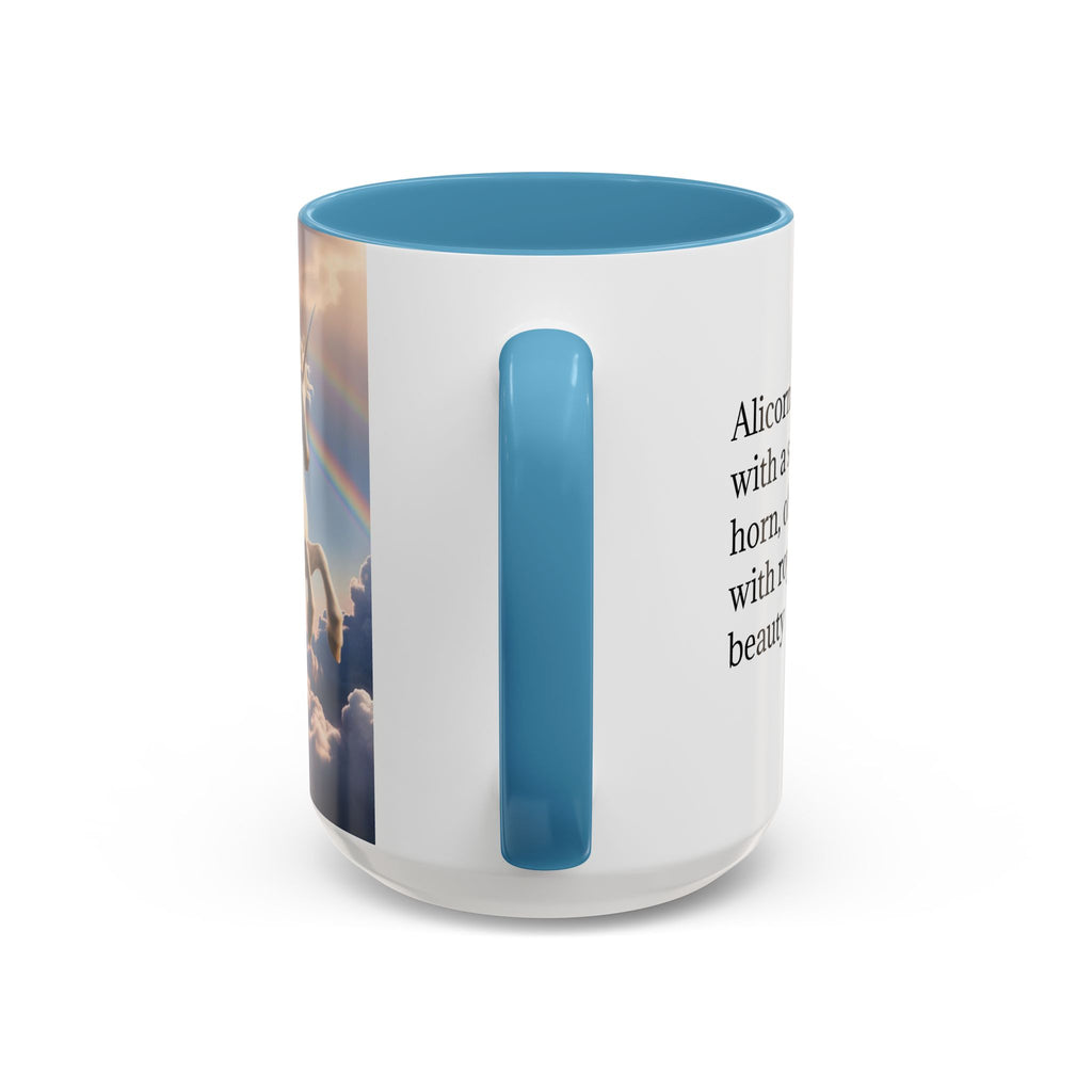 Unicorn Coffee Mug: Enchanted Alicorn, Mythical Creature, Fairytale Gift (Pink)