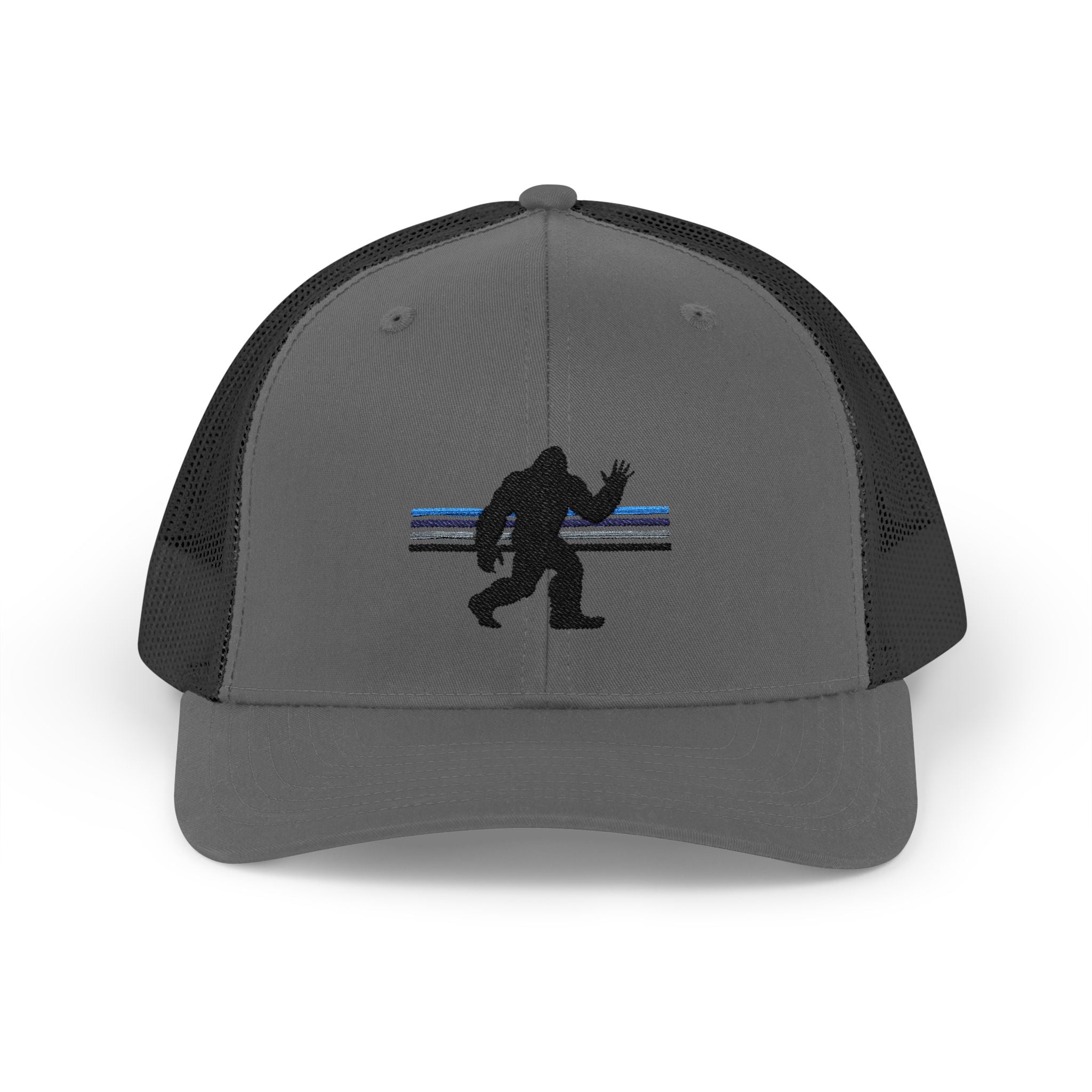 Bigfoot Baseball Cap: Sasquatch Trucker Hat, Custom Outdoor Gear, Snapback Hat