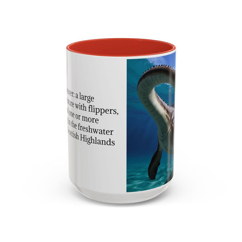 Loch Ness Monster: Nessie Coffee Mug, Mythical Sea Creature, Plesiosaurus Gift