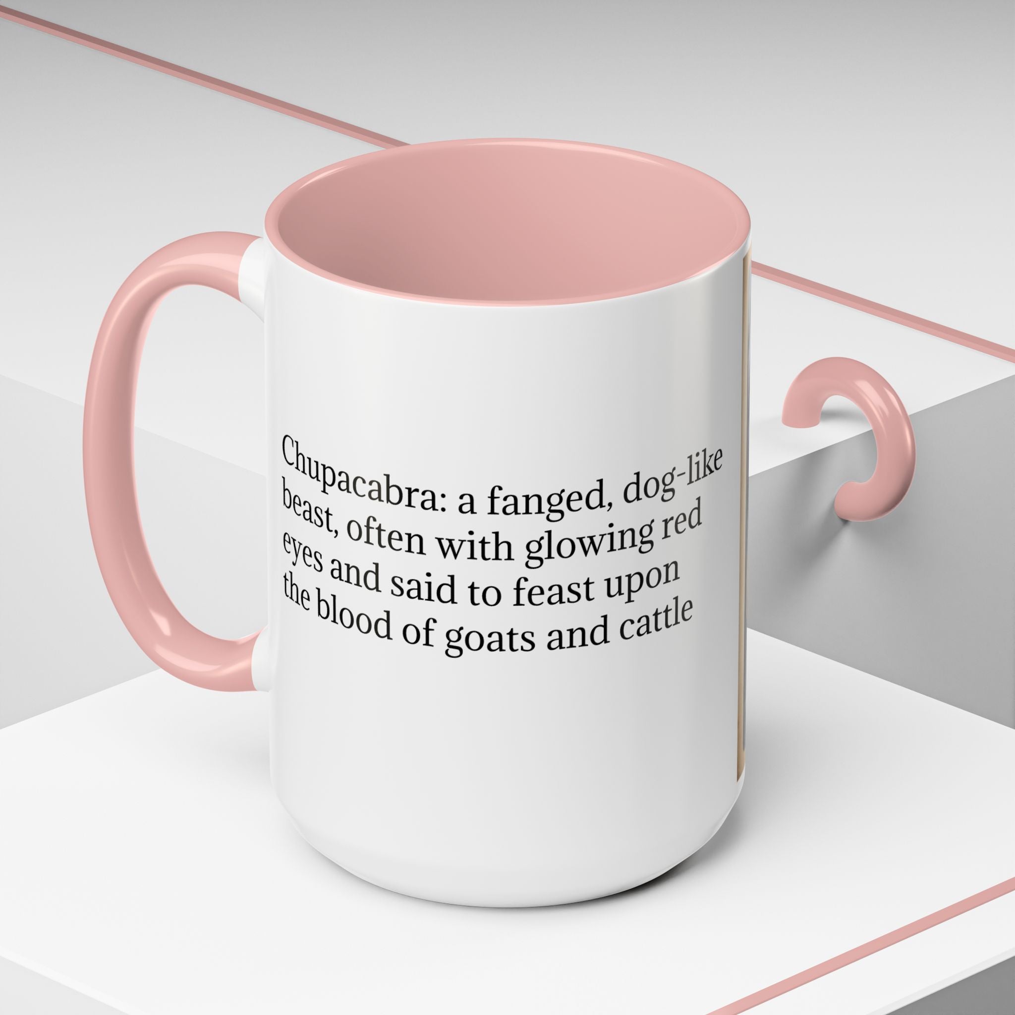 Chupacabra Mug: Supernatural Coffee Cup, Cryptid Beast, Mexican Folklore Gift