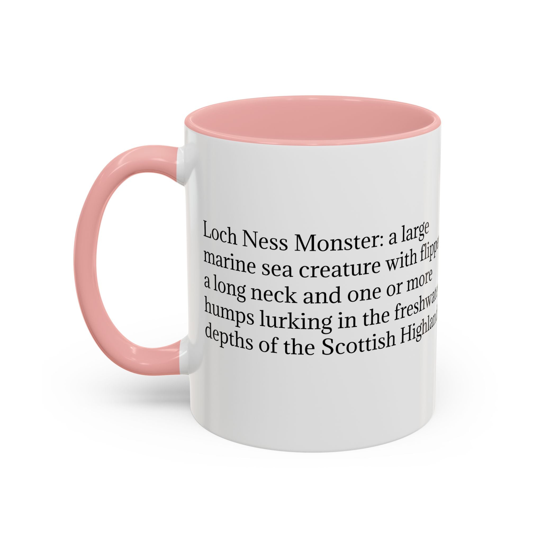 Loch Ness Monster: Nessie Coffee Mug, Mythical Sea Creature, Plesiosaurus Gift
