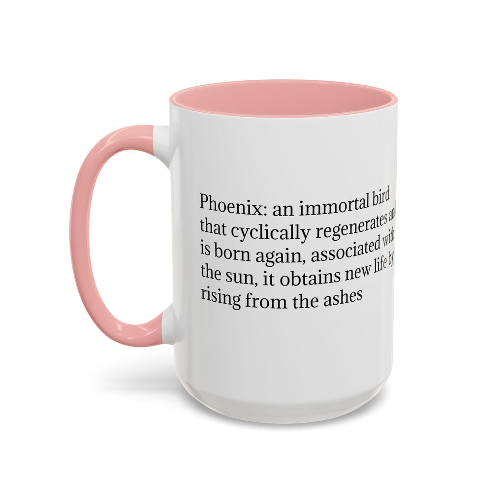 Phoenix Bird Coffee Cup: Mythical Creature, Firebird Coffee Mug, Rise from the Ashes