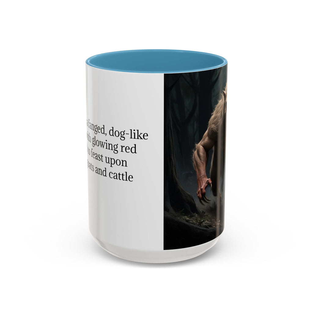 Chupacabra Coffee Mug: Supernatural Beast, Mexican Folklore Gift, Mythical Canine Cryptid