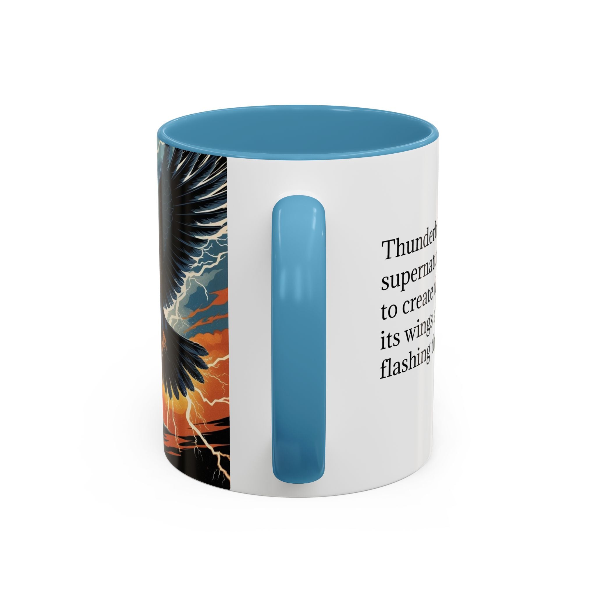 Thunderbird Coffee Cup: Native American Folklore, Legendary Creature, Coffee Mug Gift