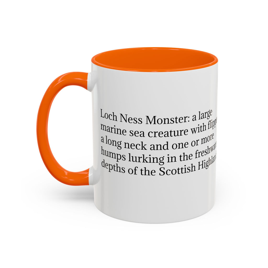Loch Ness Monster: Nessie Coffee Mug, Mythical Sea Creature, Plesiosaurus Gift