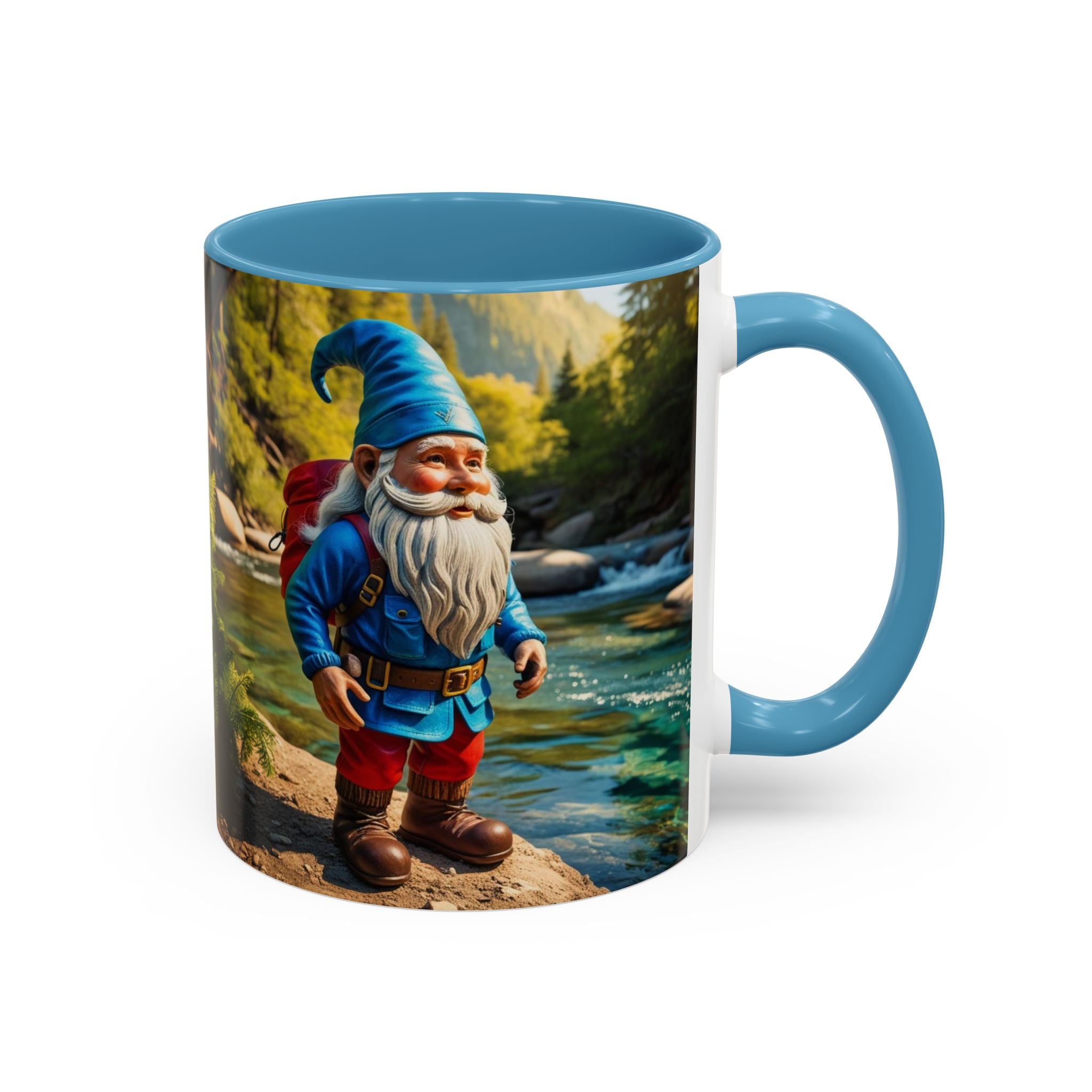 Gnome Mug: Nordic Folklore Gift, Scandinavian Nisse, Enchanted Creature Coffee Cup