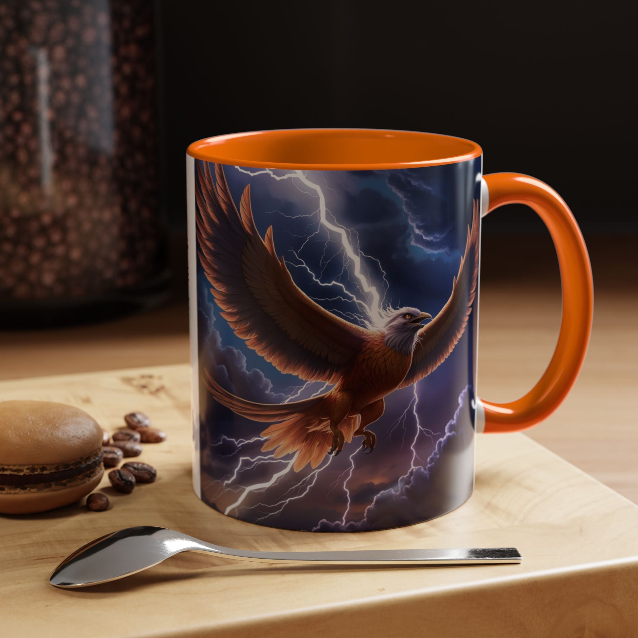 Thunderbird Coffee Mug: Native American Spirit Animal, Southwest Folklore