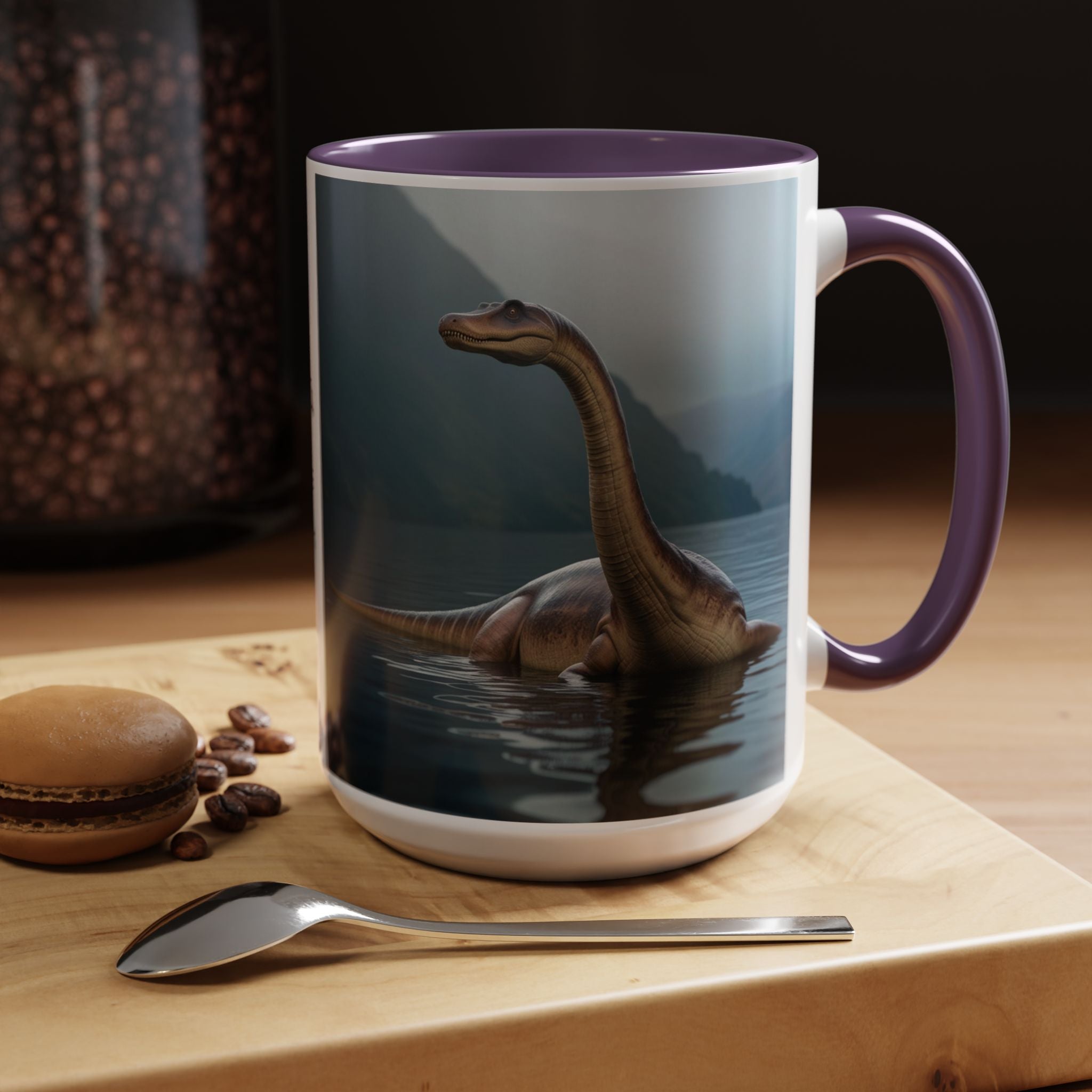 Loch Ness Monster Coffee Cup: Nessie Cryptid Gift, Scottish Sea Creature