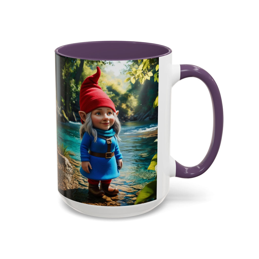 Gnome Mug: Scandinavian Nisse, Nordic Folklore Gift, Mythical Creature Coffee Cup