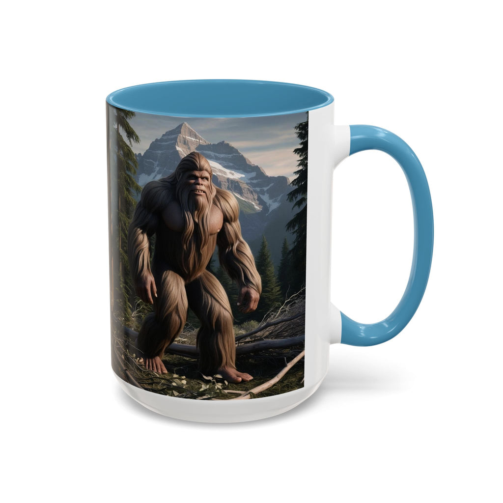 Bigfoot Mug: Sasquatch Coffee Cup, Mythical Creature, Camping Mugs for Men, Cryptozoology