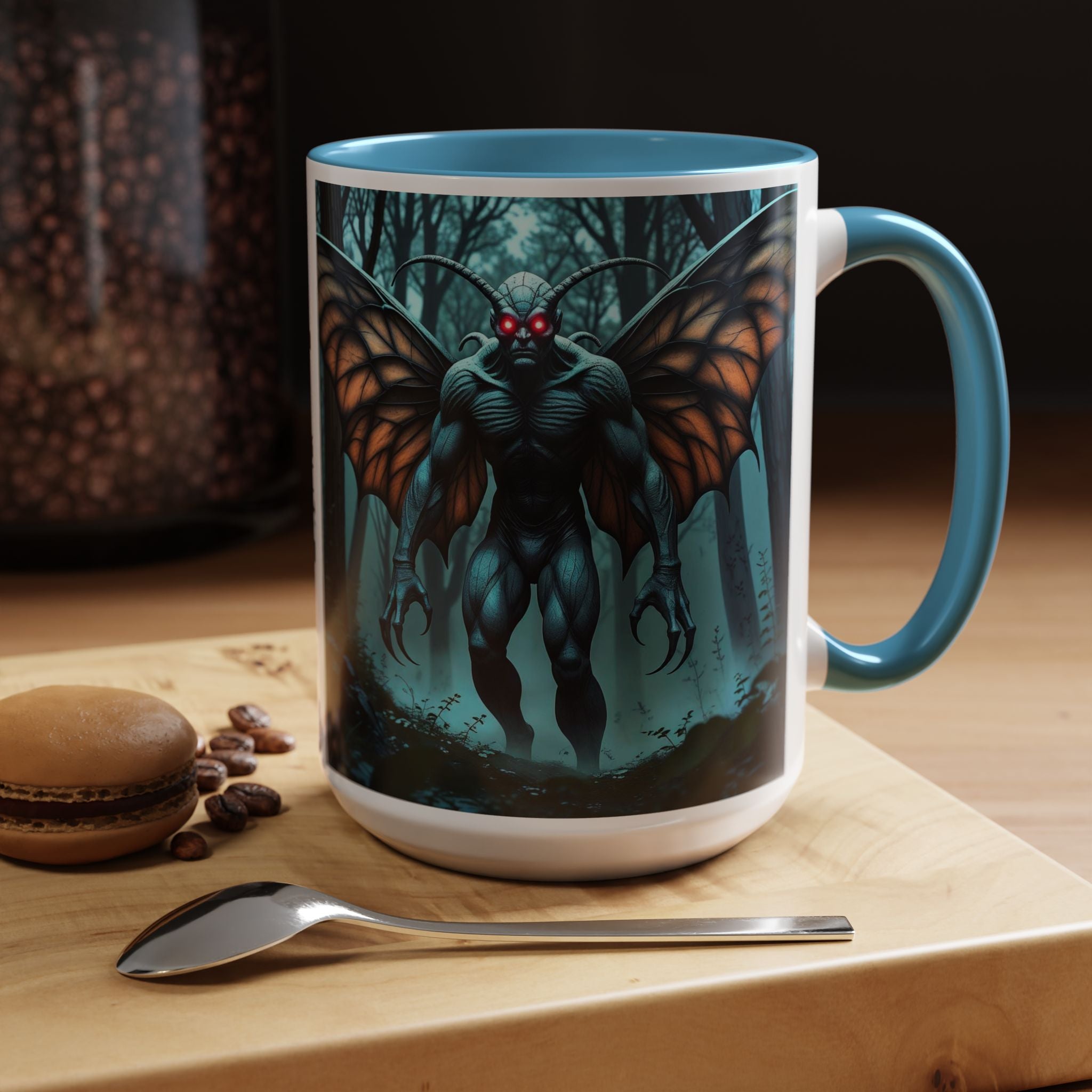 Mothman Mug: Supernatural Coffee Cup, Mythical Creature, Urban Legend (Forrest)