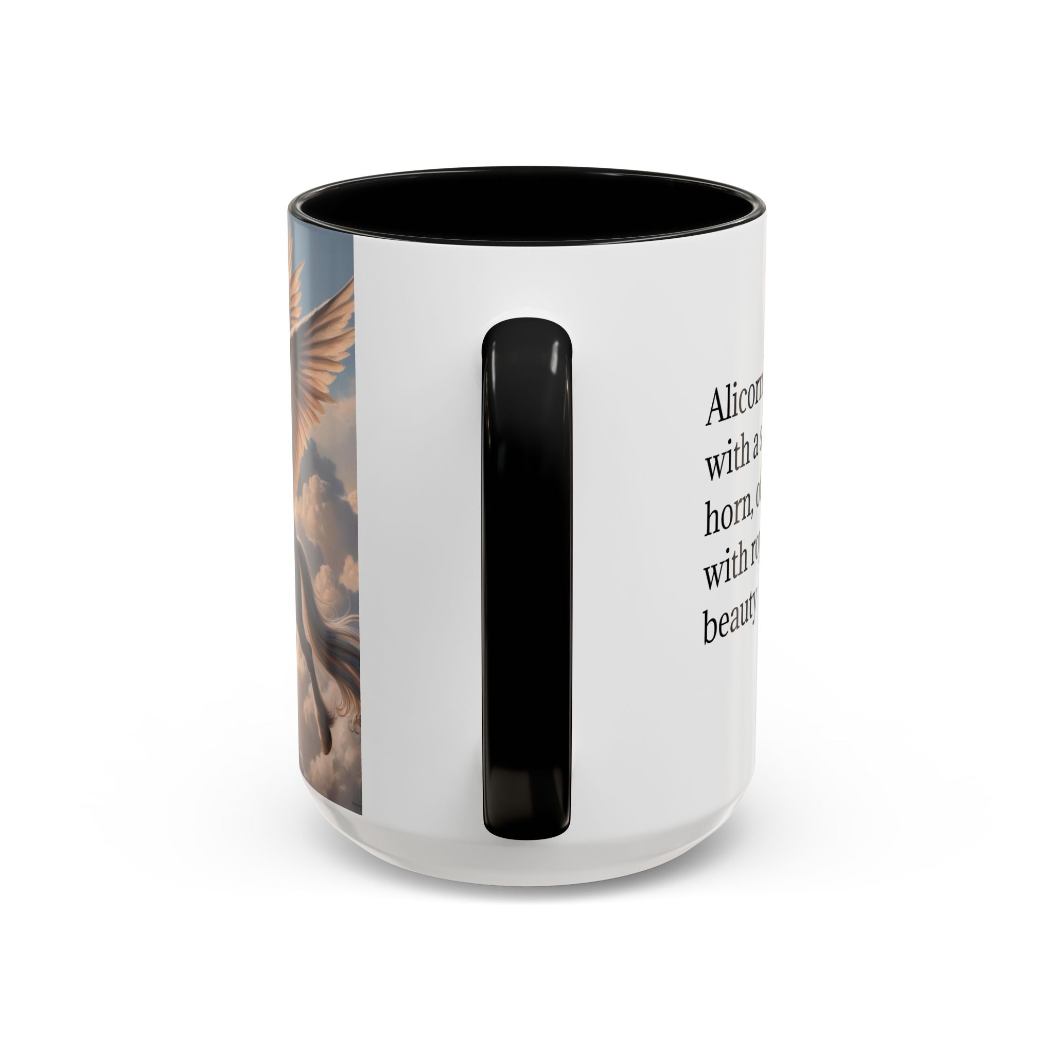 Unicorn Coffee Cup: Enchanted Alicorn Mug, Legendary Creature, Fairytale Gift