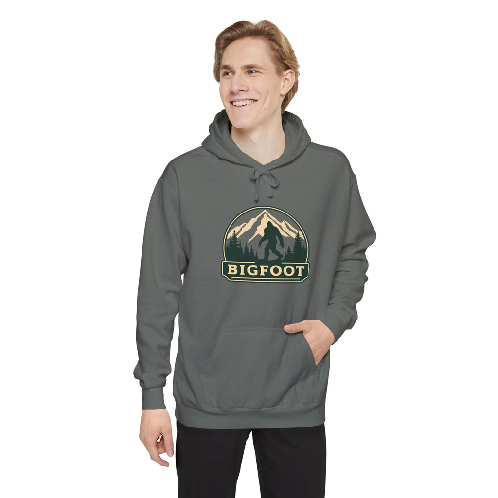 Sasquatch Hoodie - Comfort Colors® | Bigfoot Sweatshirt, Hiking Gift for Nature Lovers, Cozy Unisex Pullover