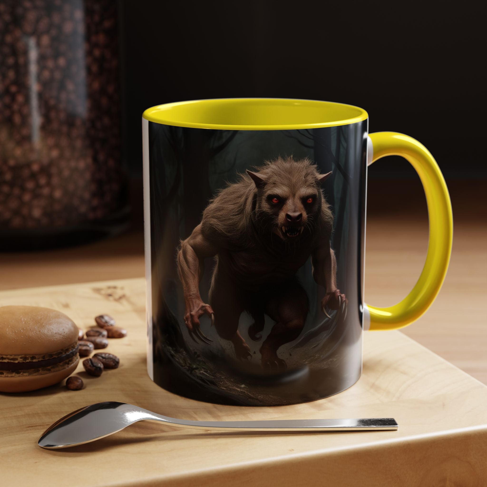 Chupacabra Coffee Mug: Supernatural Beast, Mexican Folklore Gift, Mythical Canine Cryptid