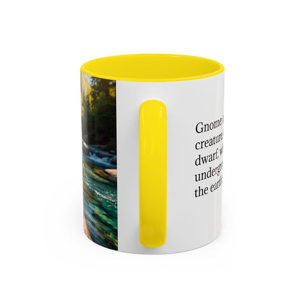 Gnome Mug: Nordic Folklore Gift, Scandinavian Nisse, Enchanted Creature Coffee Cup