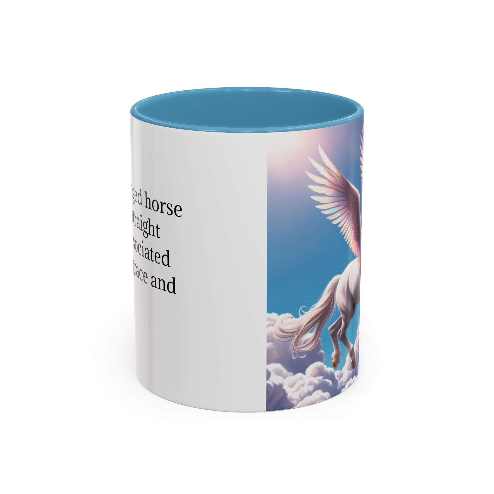 Unicorn Coffee Cup: Fantasy Alicorn Mug, Legendary Creature, Enchanted Gift (Purple)