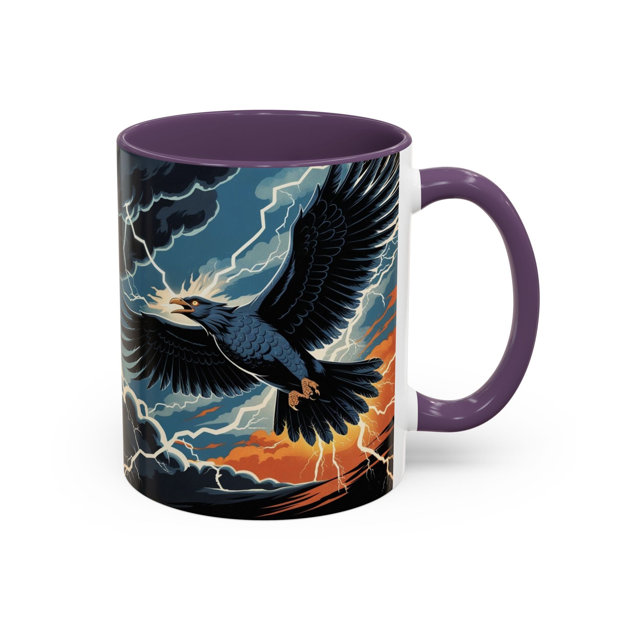 Thunderbird Coffee Cup: Native American Folklore, Legendary Creature, Coffee Mug Gift