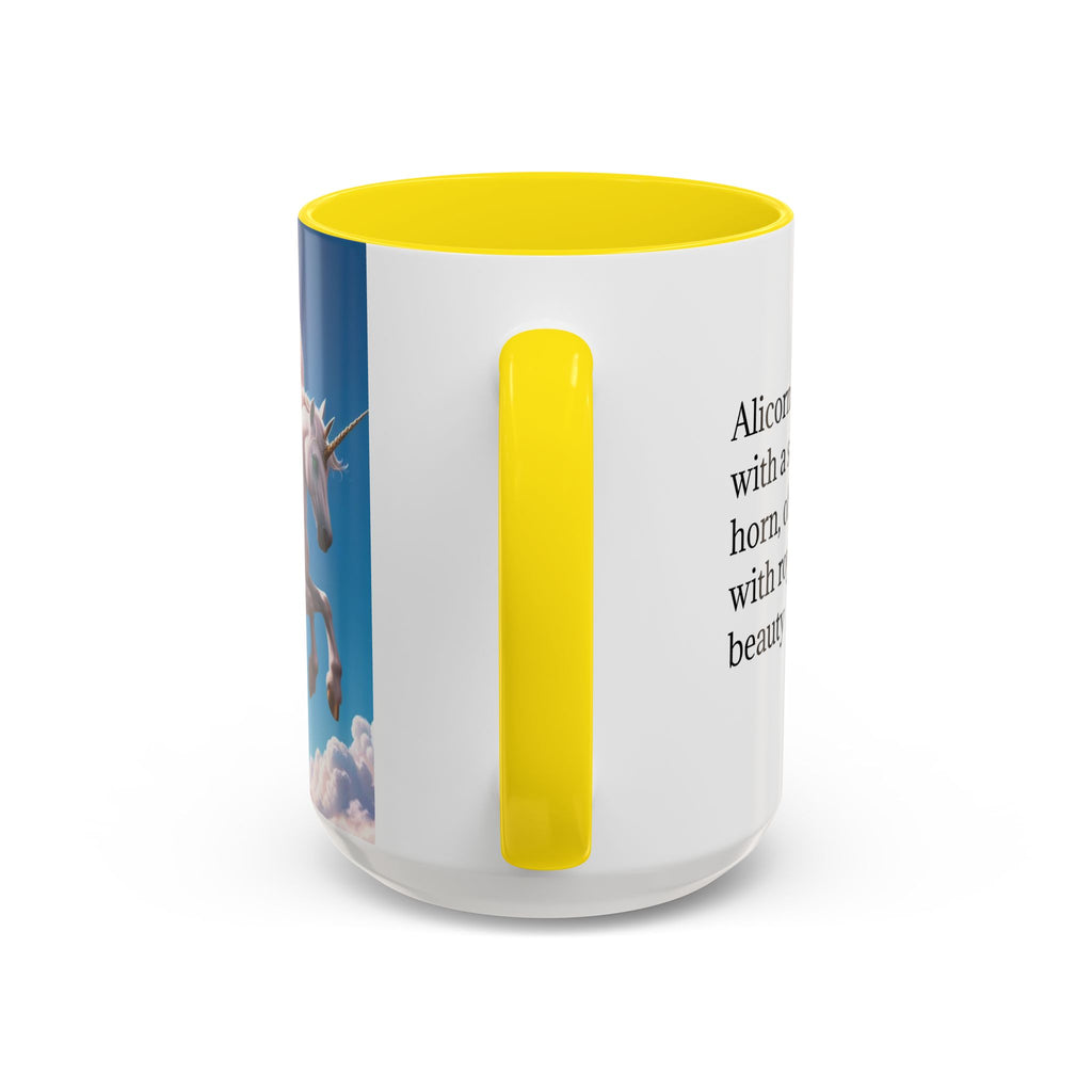 Unicorn Coffee Cup: Fantasy Alicorn Mug, Legendary Creature, Enchanted Gift (Purple)