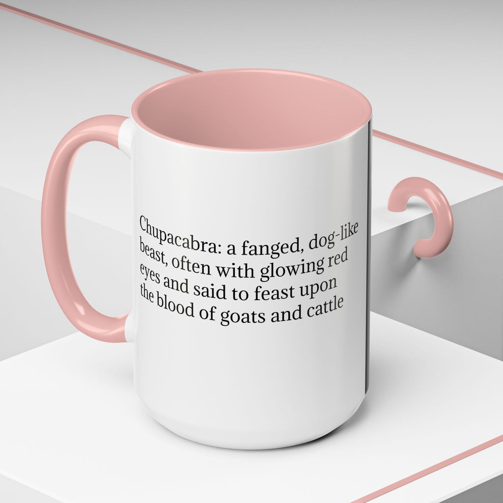 Chupacabra Mug: Cryptid Coffee Cup, Supernatural Beast, Mexican Folklore Gift
