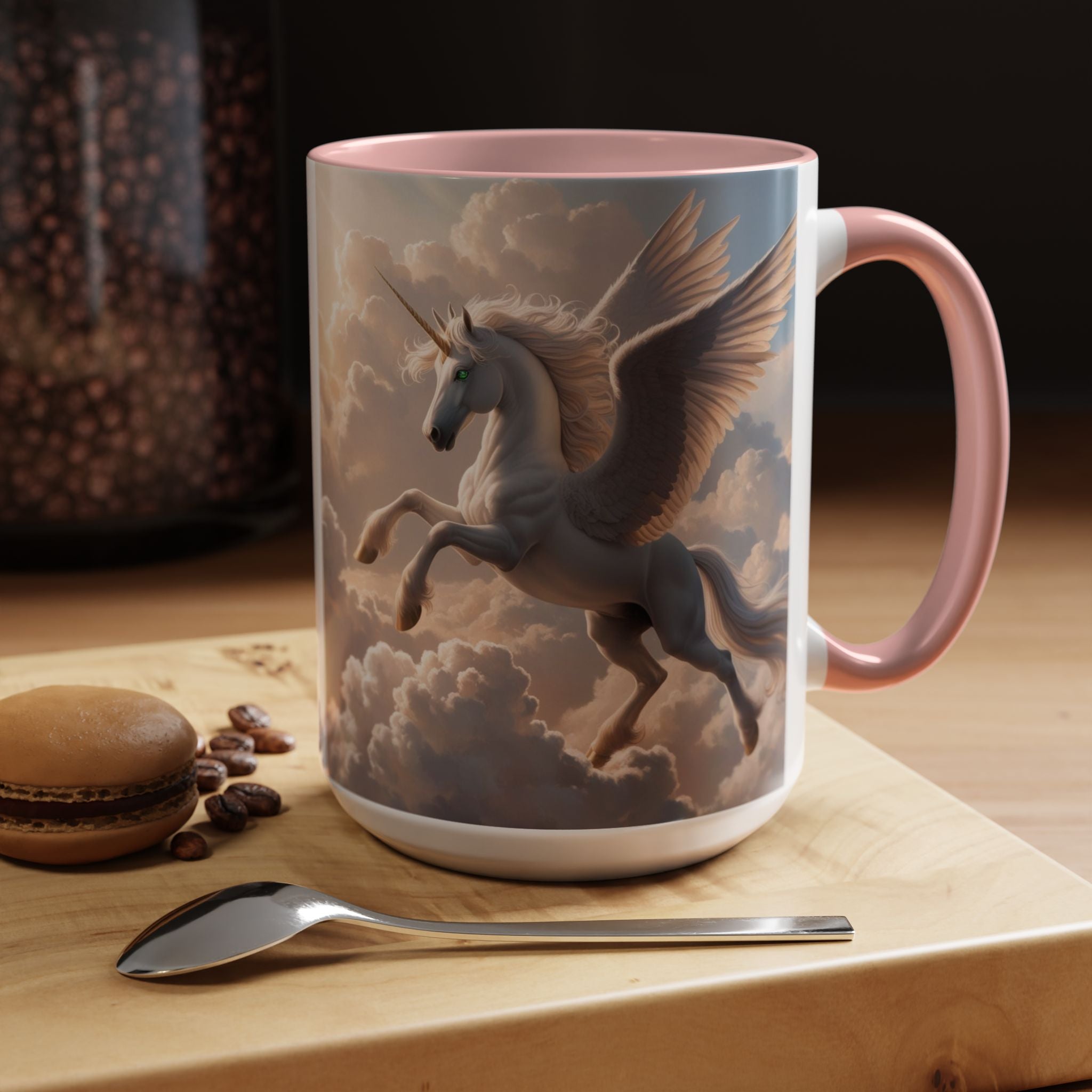 Unicorn Coffee Cup: Enchanted Alicorn Mug, Legendary Creature, Fairytale Gift