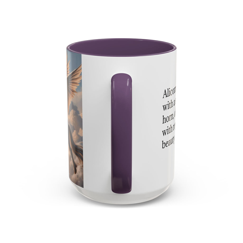Unicorn Coffee Cup: Enchanted Alicorn Mug, Legendary Creature, Fairytale Gift