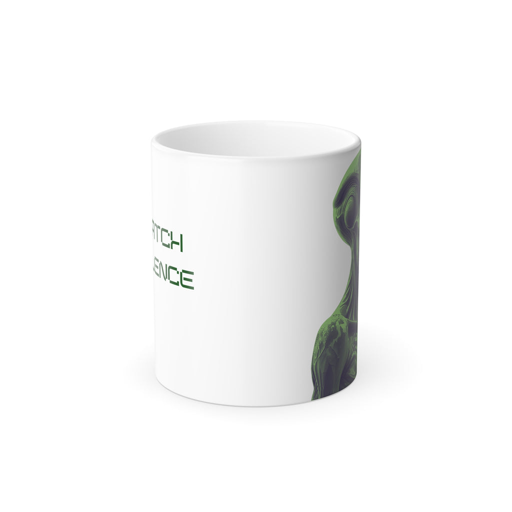 Alien Mug - Color Changing Coffee Cup: The Watchers, Roswell Extraterrestrial