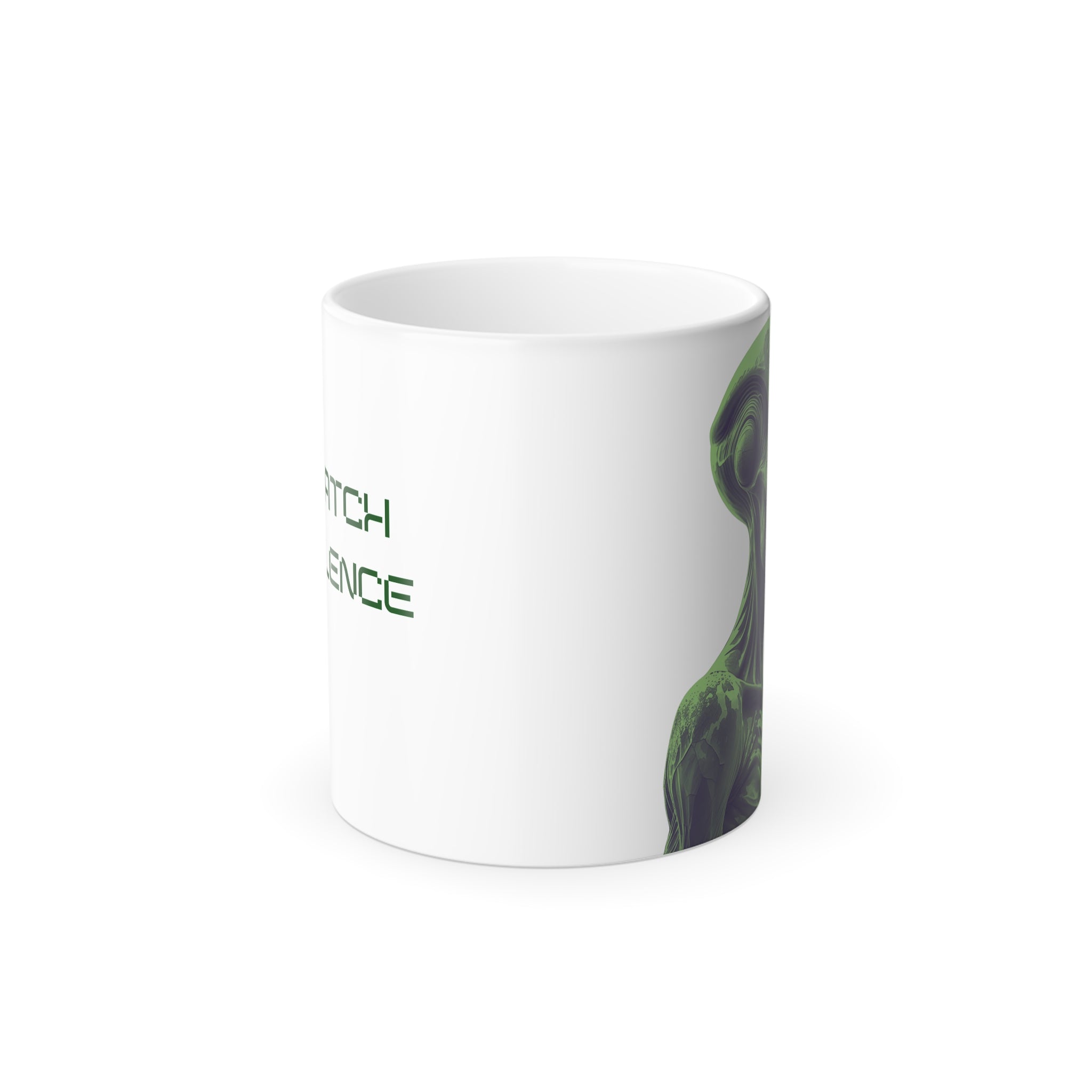 Alien Mug - Color Changing Coffee Cup: The Watchers, Roswell Extraterrestrial