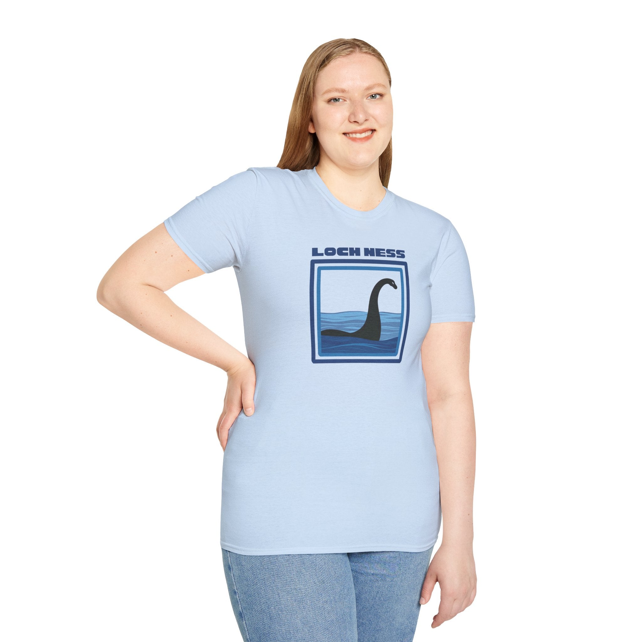 Loch Ness Monster Shirt: Nessie Tshirt, Legendary Creature, Plesiosaurus Graphic Tee