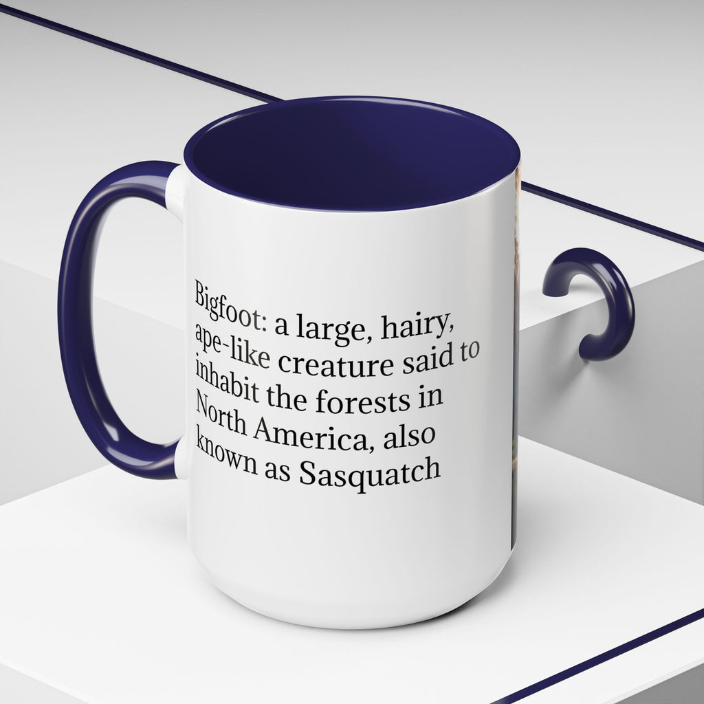 Bigfoot Coffee Cup: Sasquatch Coffee Mug, Pacific Northwest Cryptid, Mythical Creature
