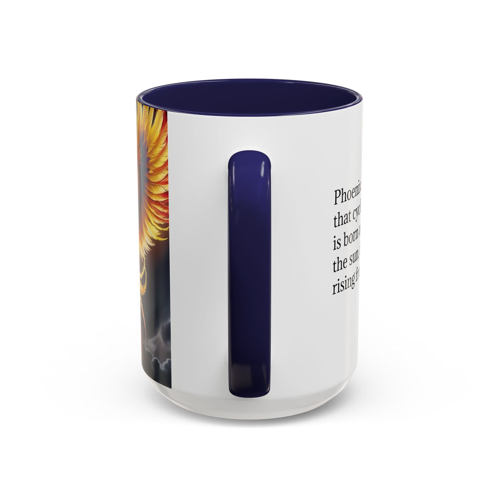 Phoenix Coffee Mug: Mythical Firebird Ceramic Cup, Fantasy Mug, Legendary Creature