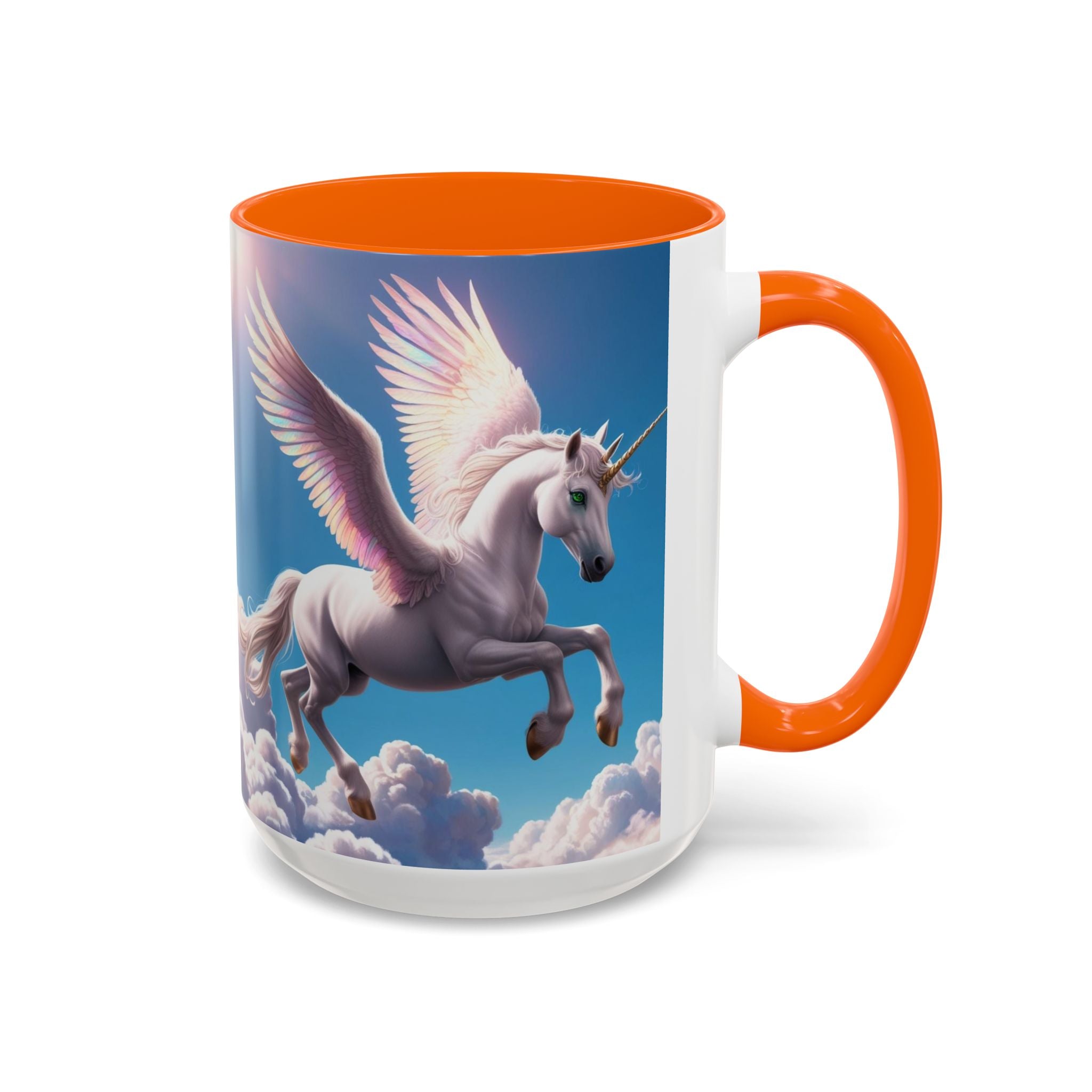 Unicorn Coffee Cup: Fantasy Alicorn Mug, Legendary Creature, Enchanted Gift (Purple)