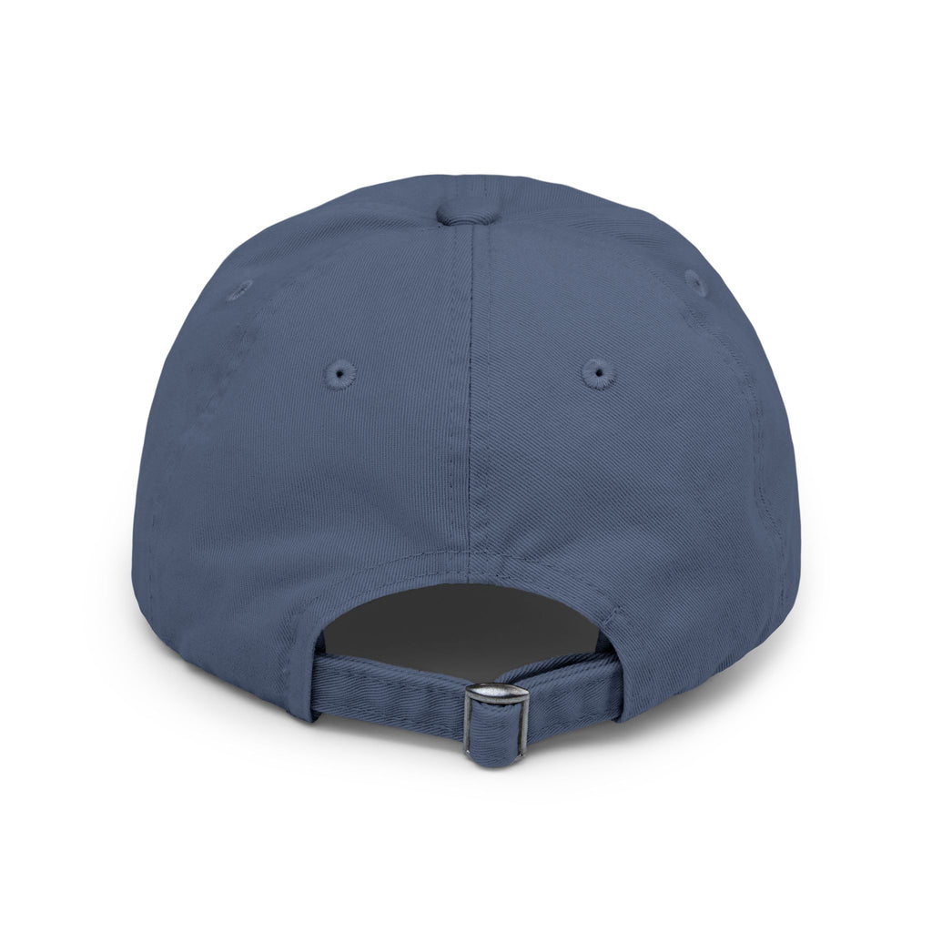 Loch Ness Monster: Unisex Distressed Cap, Adjustable Strap, Casual Outdoor Style (Blue)